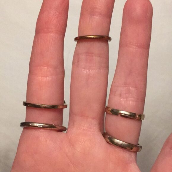 Midi ring set  - Picture 2 of 5